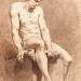 A Nude Youth Seated on a Plinth